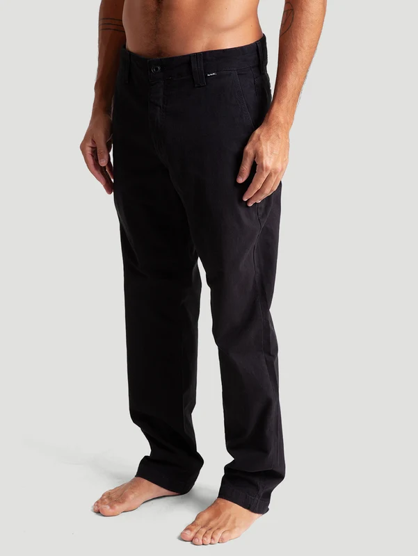 Calça Chino Hurley Class Preto 44 / Preto