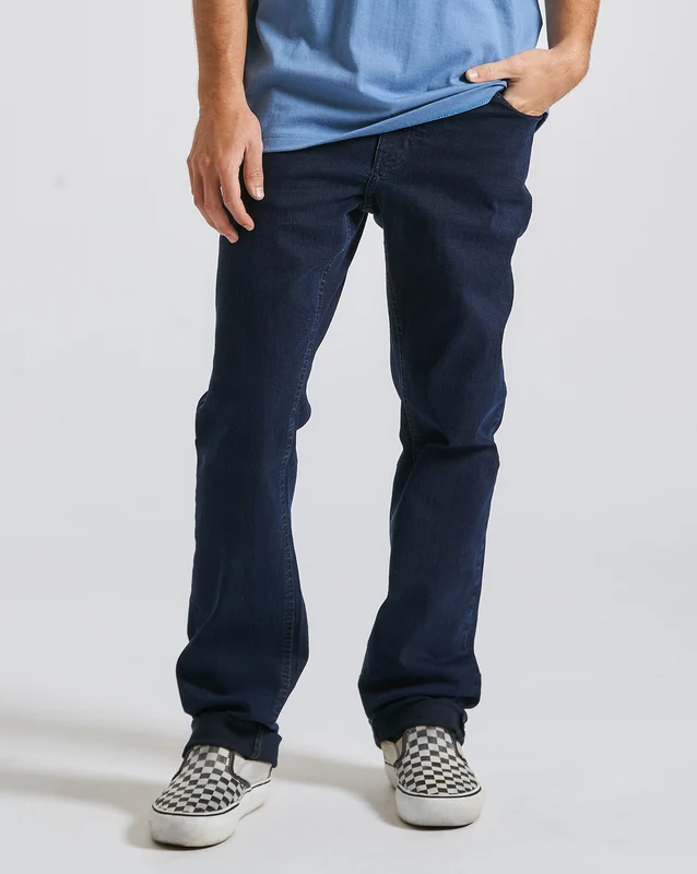 Calça Jeans Volcom Dark Blue Vorta 42 / Azul