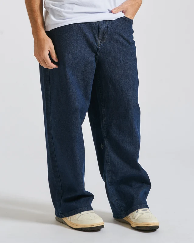 Calça Jeans Volcom Raw Blue Billow 48 / AZUL