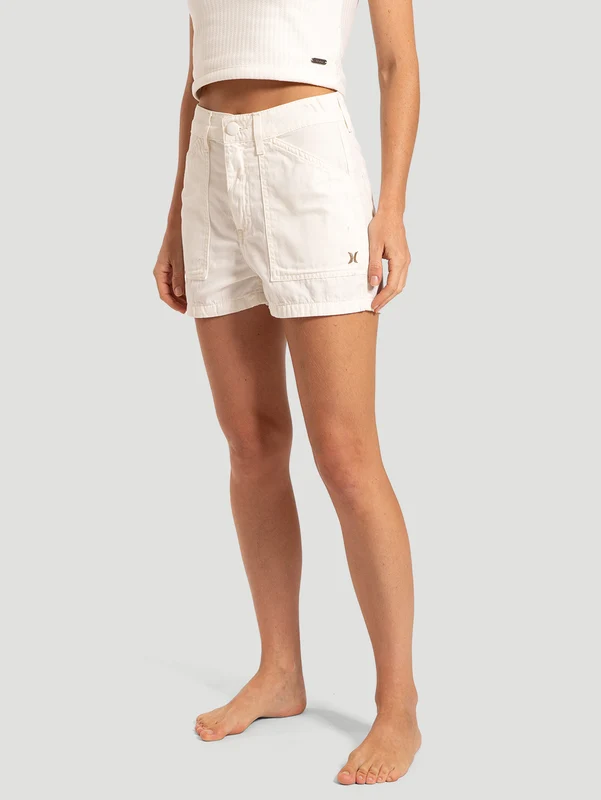 Shorts Sarja Off White Hurley Sand 38 / Off White