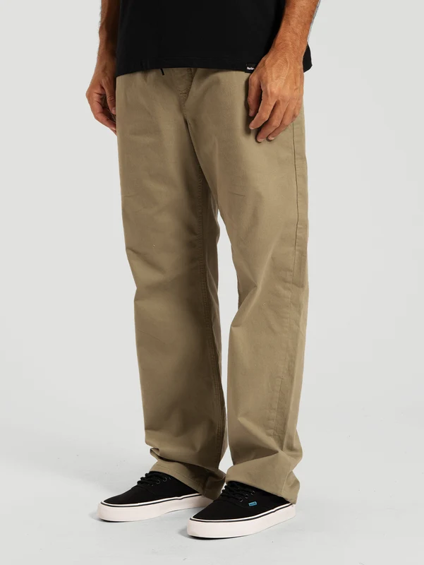 Calça Sarja Oliva Hurley Flat M / Oliva