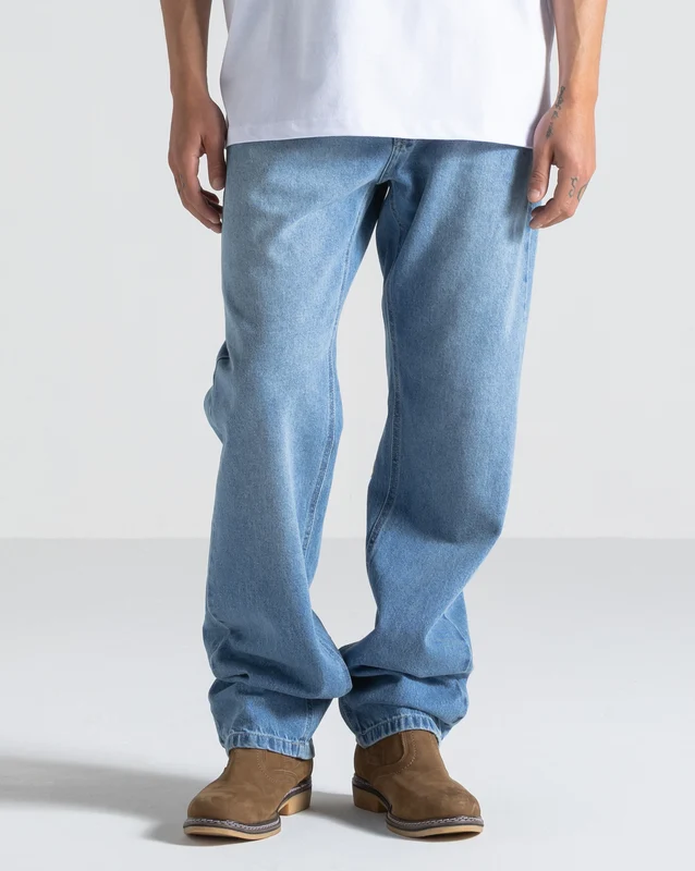 Calça Jeans Volcom Blue Kinkade 38 / AZUL