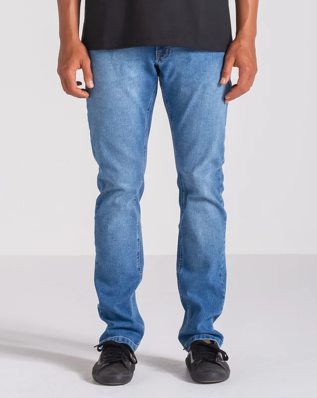 Calça Jeans Volcom Original Blue Vorta 38 / AZUL