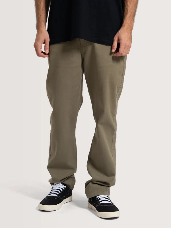 Calça Especial 5 Pockets Hang Loose Verde Oliva 36 / Oliva