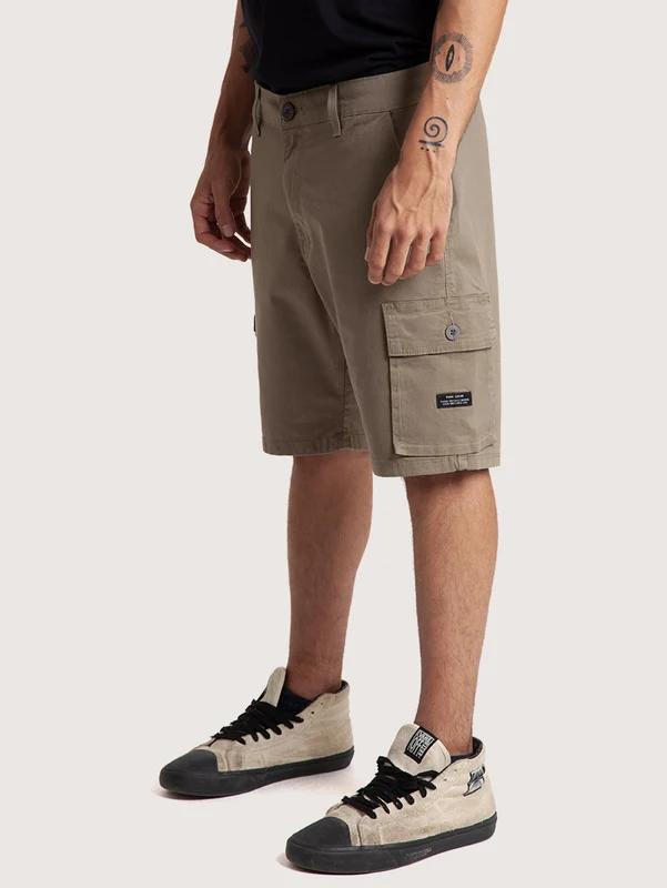 Bermuda Cargo Sarja Verde Oliva Hang Loose Load 46 / VERDE OLIVA