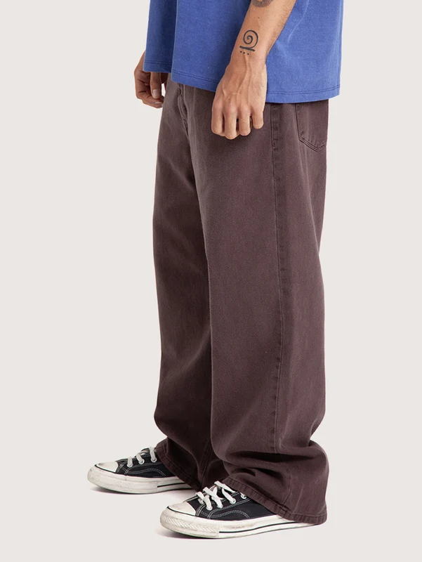 Calça Loose Fit Especial Hang Loose Fit Marrom 38 / Marrom