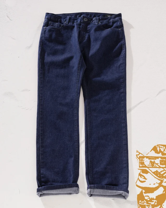 Calça Jeans Volcom Dark Blue Vorta 38 / JEANS AZUL ESCURO