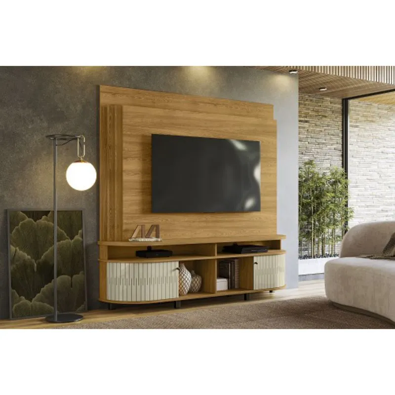 Home Theater Daytona Cumaru/Opala - Madetec Móveis