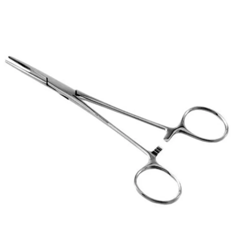 Pinça De Limpeza De Ouvido Pet Cães E Gatos 14cm Reta