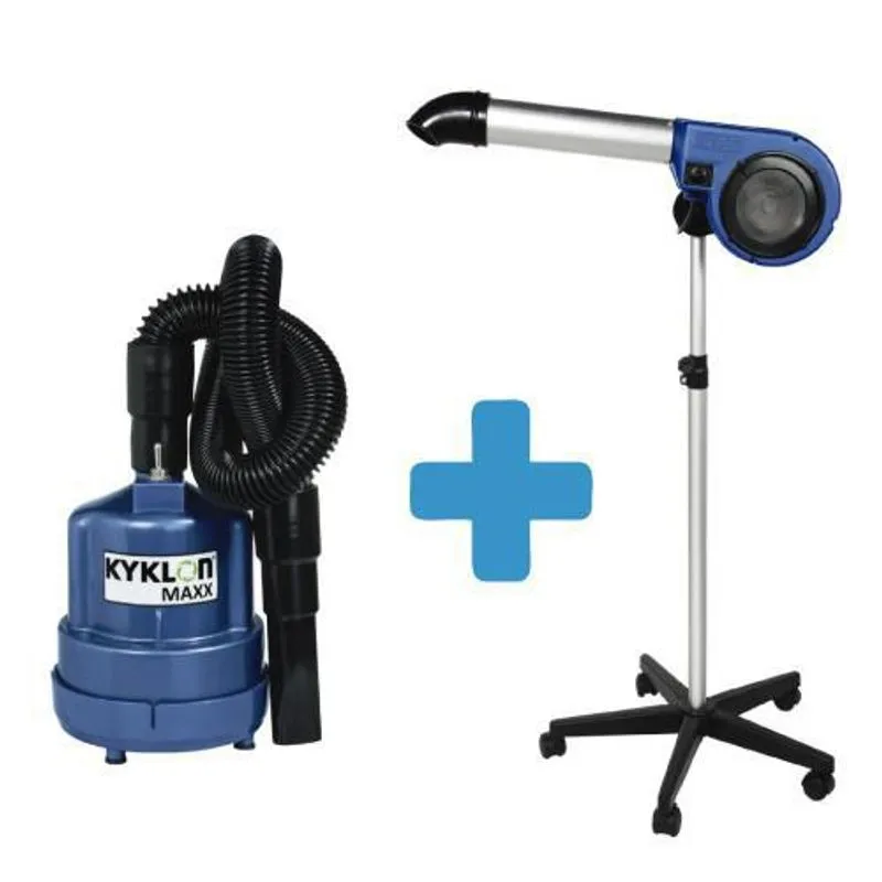 Combo Secador + Soprador Azul Kyklon 127v