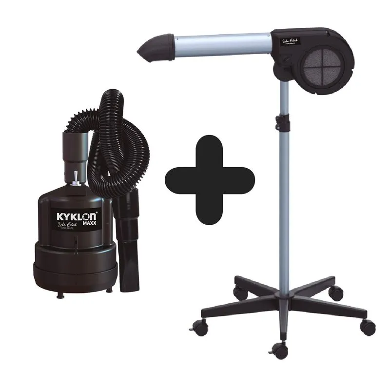 Combo Secador + Soprador Black Kyklon 127v