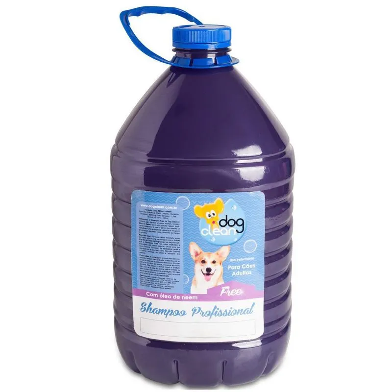 Shampoo Profissional Free Repente Pulgas 5l Dog Clean