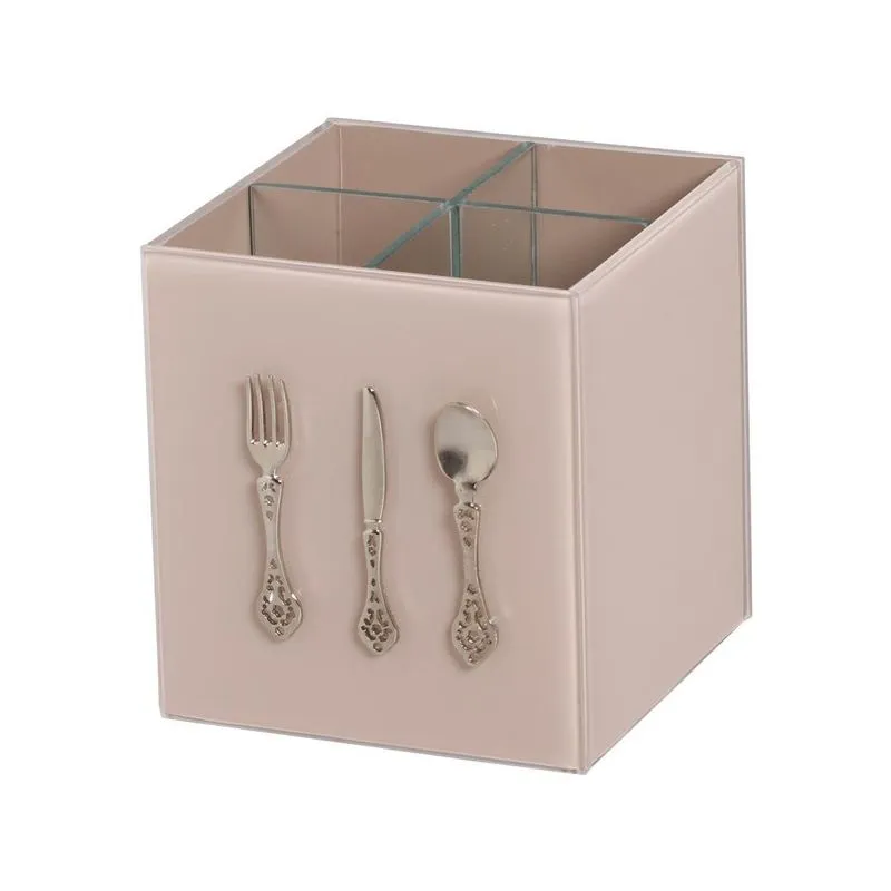 Porta Talheres Cozinha Vidro