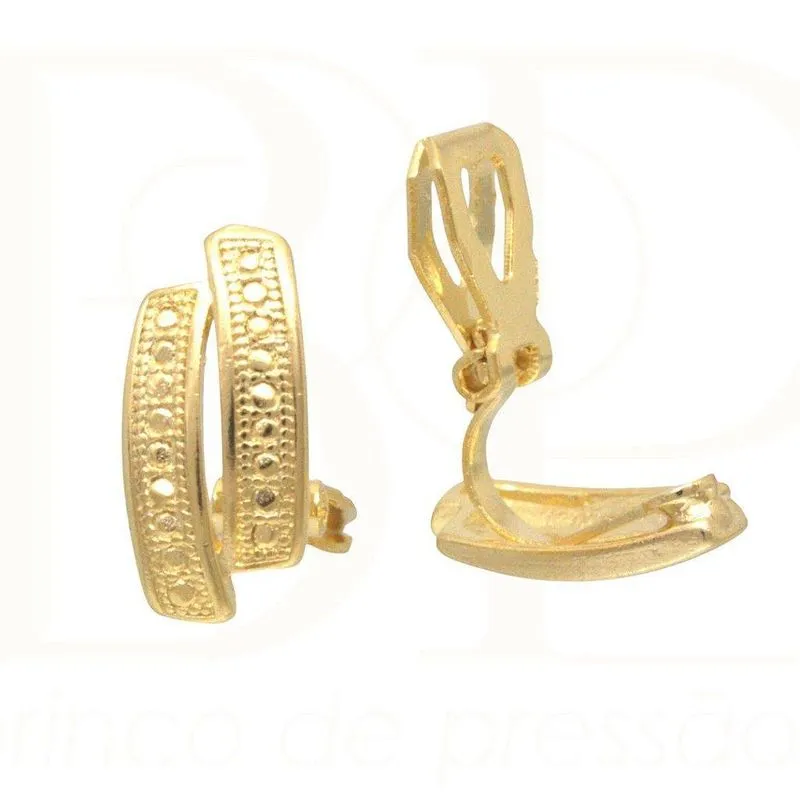Conjunto Colar E Brinco Folhinha Vazada - Elegância