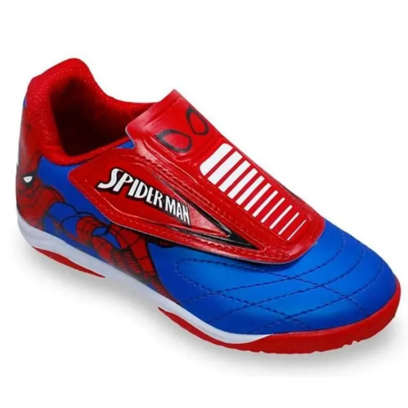 Chuteira Futsa Dray Marvel Infantil 24 / AZUL/VERM