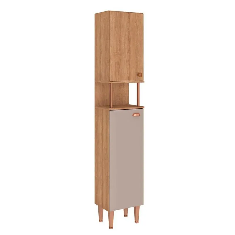 Paneleiro Fellicci Marti 1803 MDP 2 Portas Mel e Fendi