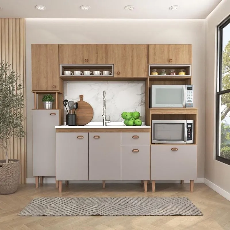 Cozinha Modulada 4 Peças Marti Fellicci Móveis