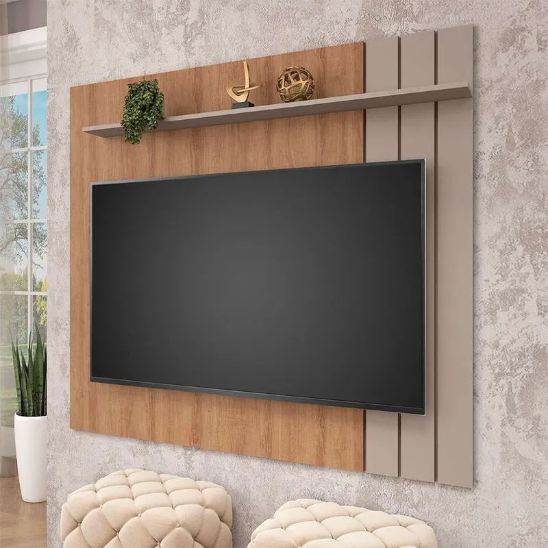 Painel para TV até 65 Polegadas Galla Mel e Fendi