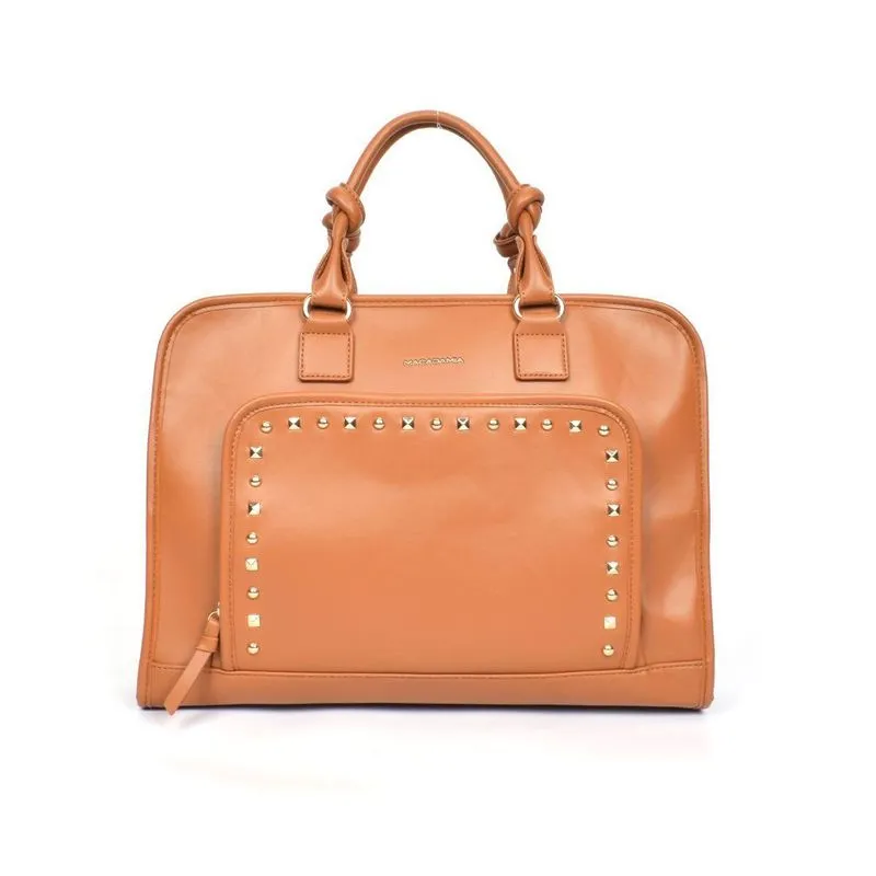 Bolsa Pasta Feminina Transversal Notebook Macadamia Mc123