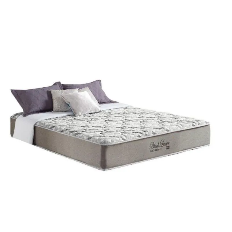 Conjunto Cama Box+colchão King Size Black Luxor Molas Pocket Ensacadas