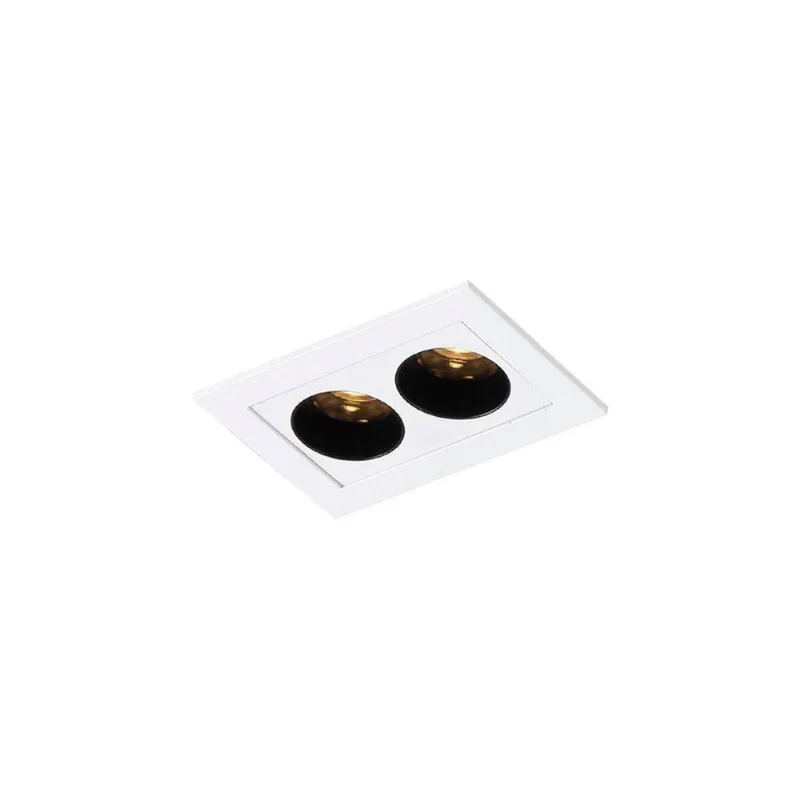 Spot De Embutir Astraled Downlight Ashok Led Alto Irc 90 4w Bivolt Branco 3000k Luz Amarela Dl-7208