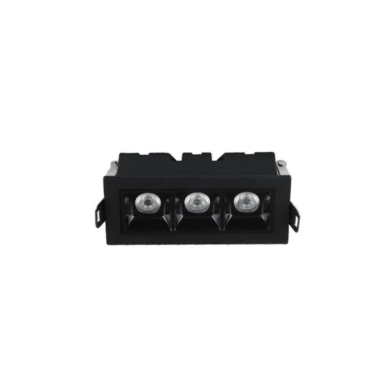 Spot de Embutir Downlight Evon LED 6W com IRC 80 Preto Astraled