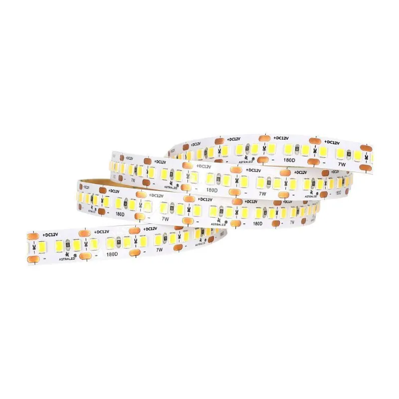 Fita De Led Astraled Com 5 Metros 7w 12v 2700k Luz Amarela Ft-5726 - ASTRALED