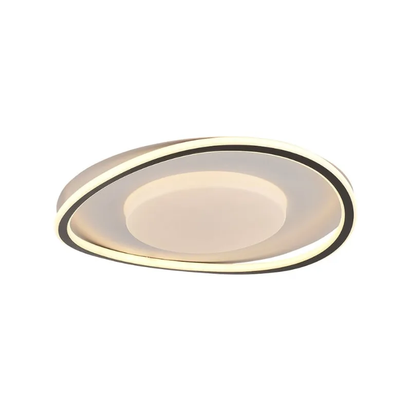 Plafon Astraled Zuxe P-9933 Led Bivolt Preto