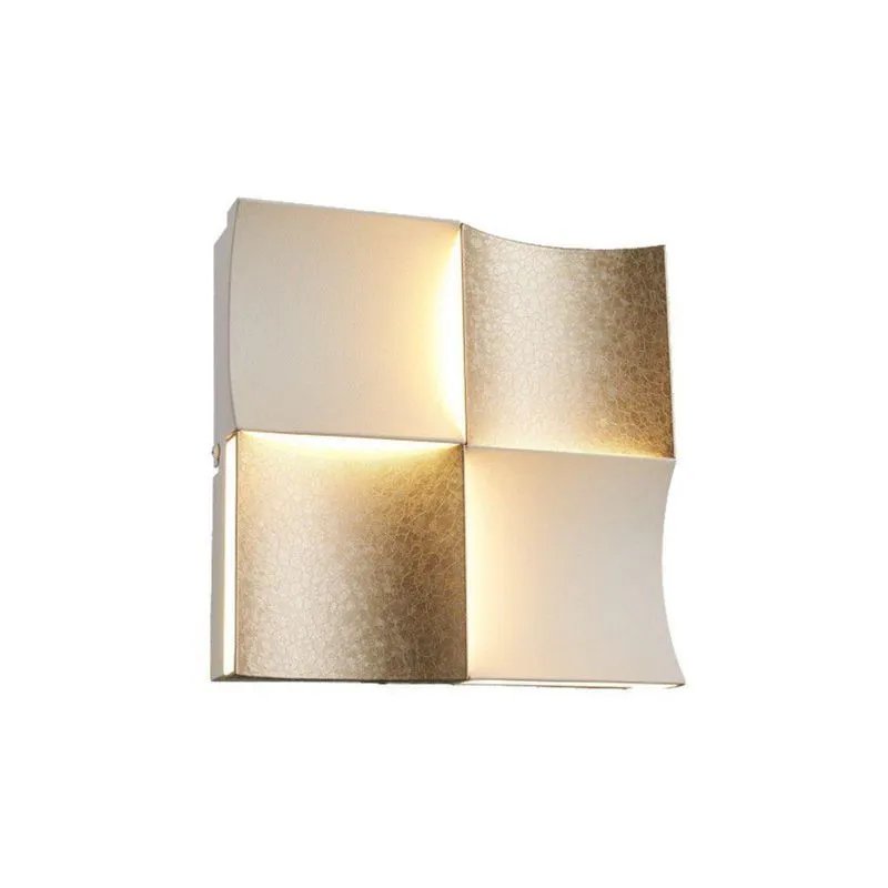 Arandela LED Neyl 21W Bivolt IRC 90 3000K Amarela Dourado Astraled