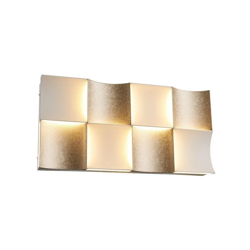 Arandela LED Neyl 42W Alto IRC 90 Bivolt 3000K Luz Amarela Dourado Astraled Arandela LED Neyl 42W IRC 90 Bivolt 3000K Dourado Astraled