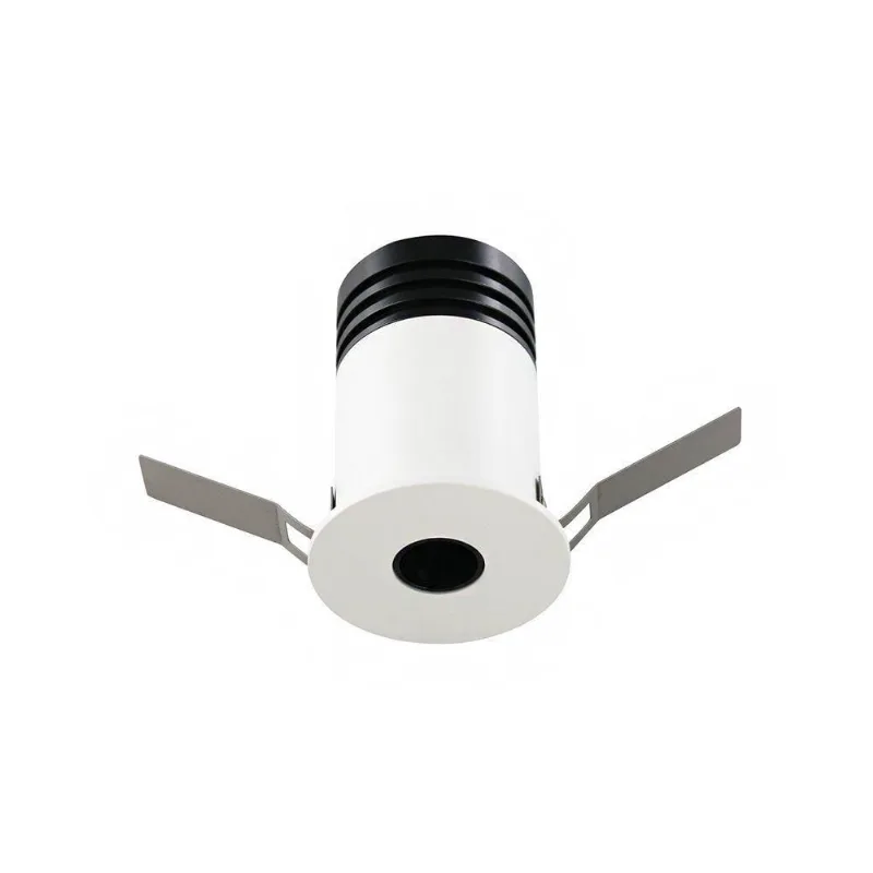 Spot de Embutir Nexo LED Alto IRC 97 5W 400 Lúmens Branco Luz Amarela 3000K Astraled 63CM