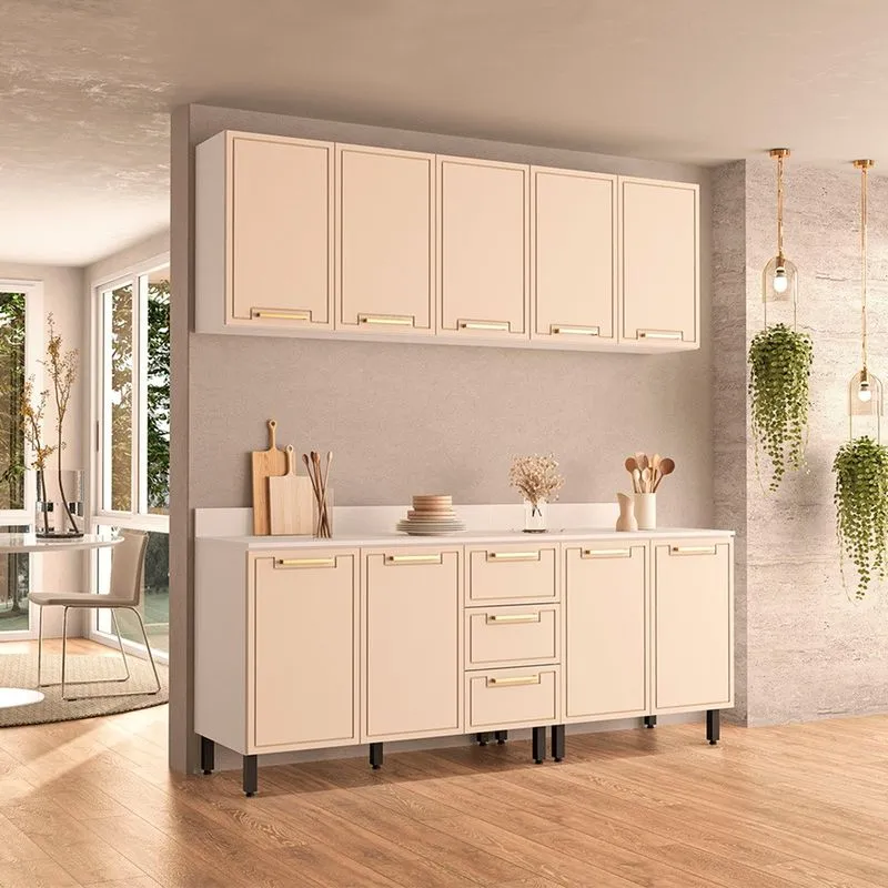 Cozinha Modulada 4 Peças com Tampo Amara Politorno Móveis