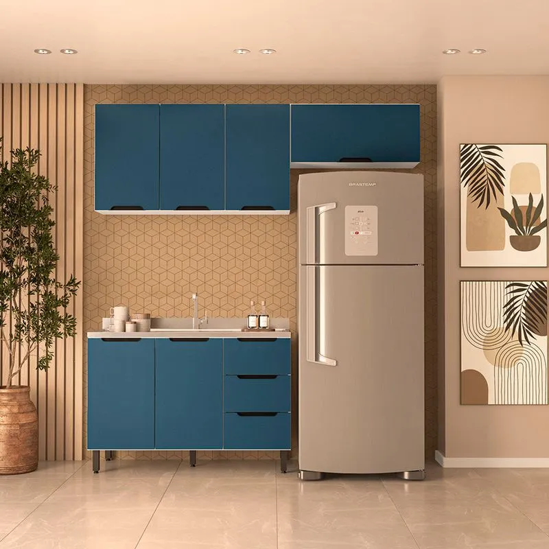 Cozinha Modulada 3 Peças sem Tampo Maeena Politorno