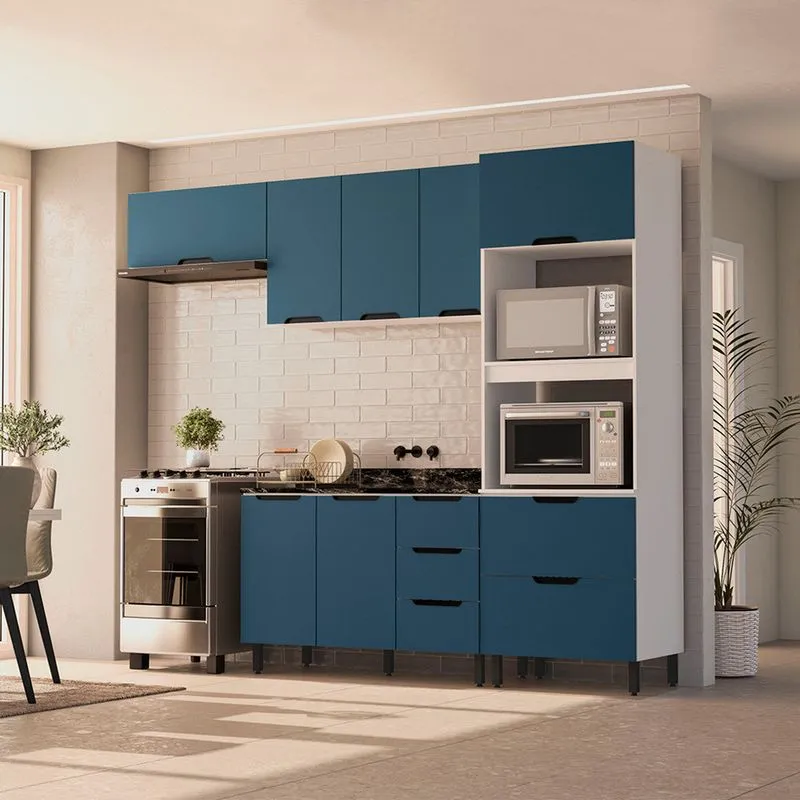 Cozinha Modulada 4 Peças sem Tampo Maeena Politorno