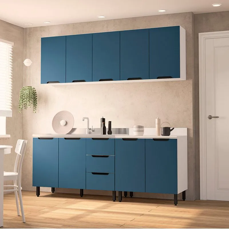 Cozinha Modulada 4 Peças sem Tampo Maeena Politorno