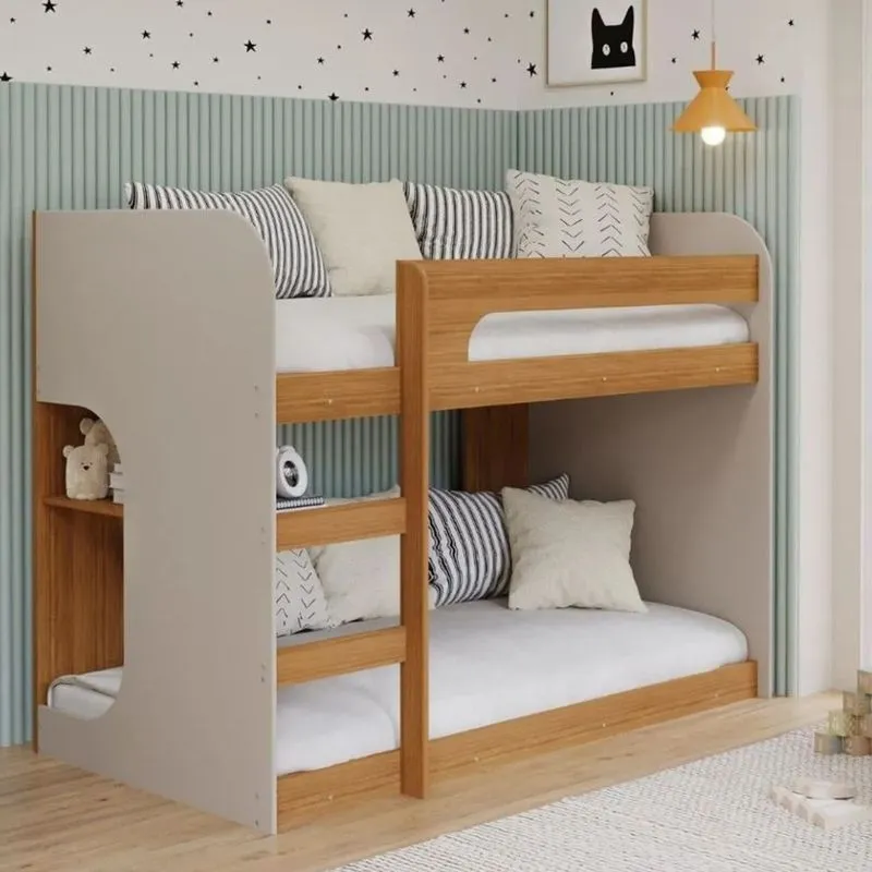 Beliche Infantil Montessoriana em MDF Ema Permobili com 2 Colchões Gazin
