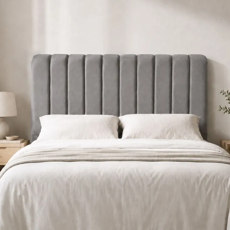 Cabeceira Estofada Casal 138cm Veludo Jade JSW Móveis
