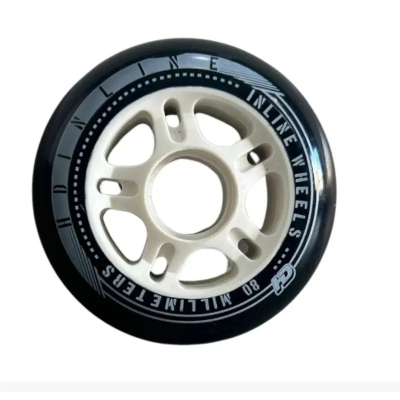 Roda Para Patins 80mm 80a Hd Inline (jogo)