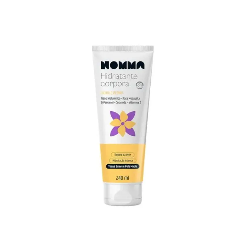 Hidratante Corporal Nomma Lichia e Peônia 240g HID CORP NOMMA 240G LICHIA E PEONIA