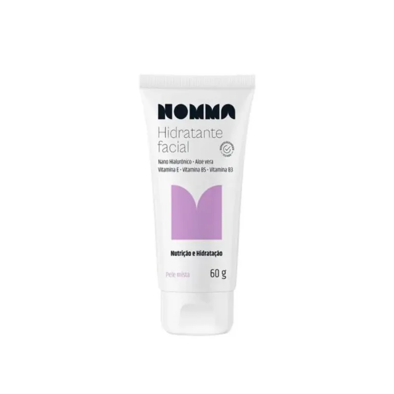 Hidratante Facial Nomma Pele Mista 60g HID FACIAL NOMMA 60G PELE MISTA