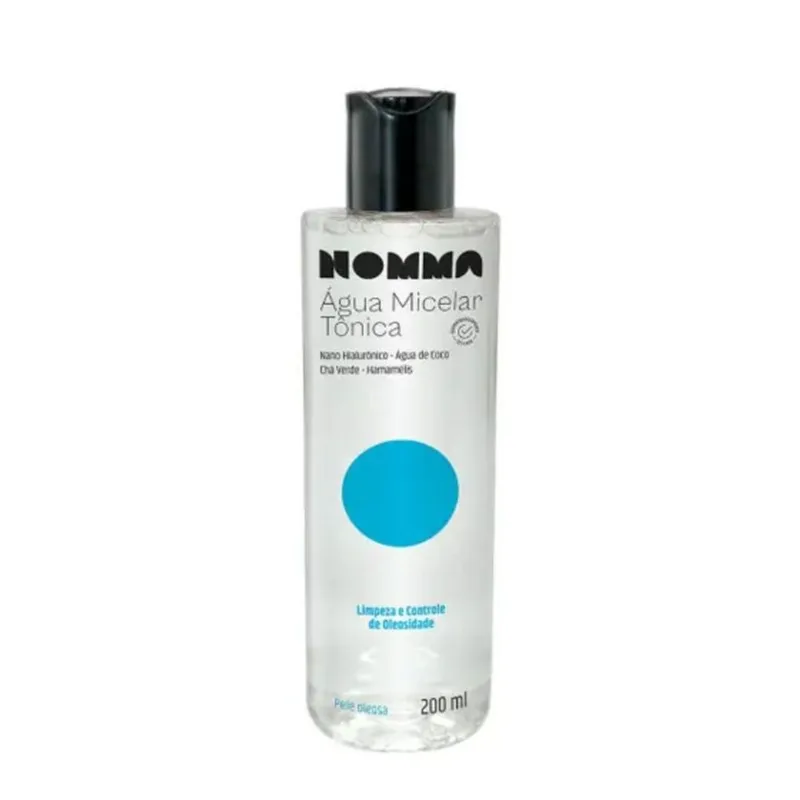 Água Micelar Nomma Pele Oleosa 200ml AGUA MICELAR NOMMA 200ML PELE OLEOSA