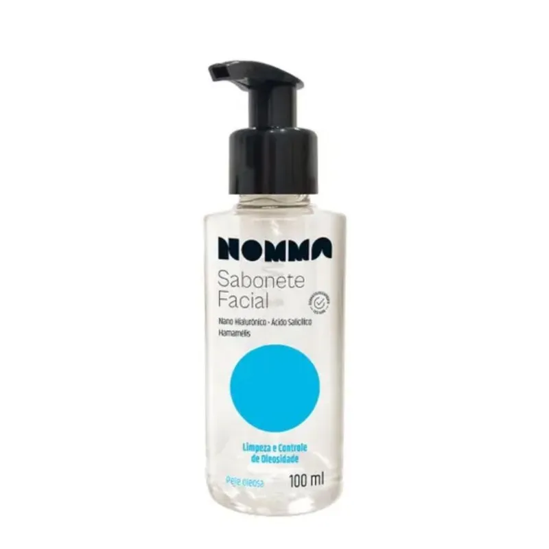 Sabonete Líquido Facial Nomma Pele Oleosa 100ml SAB LIQ FACIAL NOMMA 100ML PELE OLEOSA