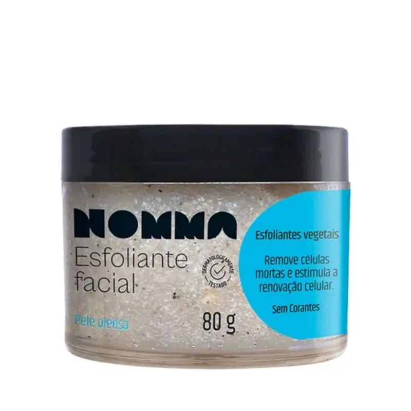 Esfoliante Facial Nomma Pele Oleosa 80g ESFOLIANTE NOMMA 80G PELE OLEOSA