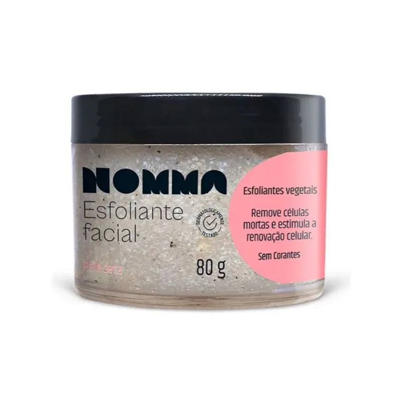 Esfoliante Facial Nomma Pele Seca 80g ESFOLIANTE NOMMA 80G PELE SECA