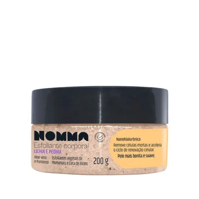 Esfoliante Corporal Nomma Lichia e Peônia 200g ESFOLIANTE NOMMA 200G LICHIA E PEONIA