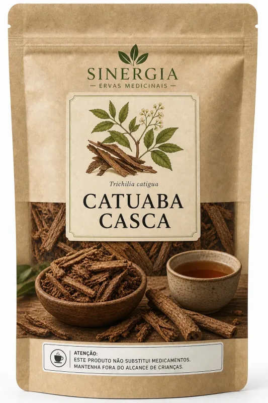 CATUABA CASCA 50G - Sinergia Ervas Medicinais