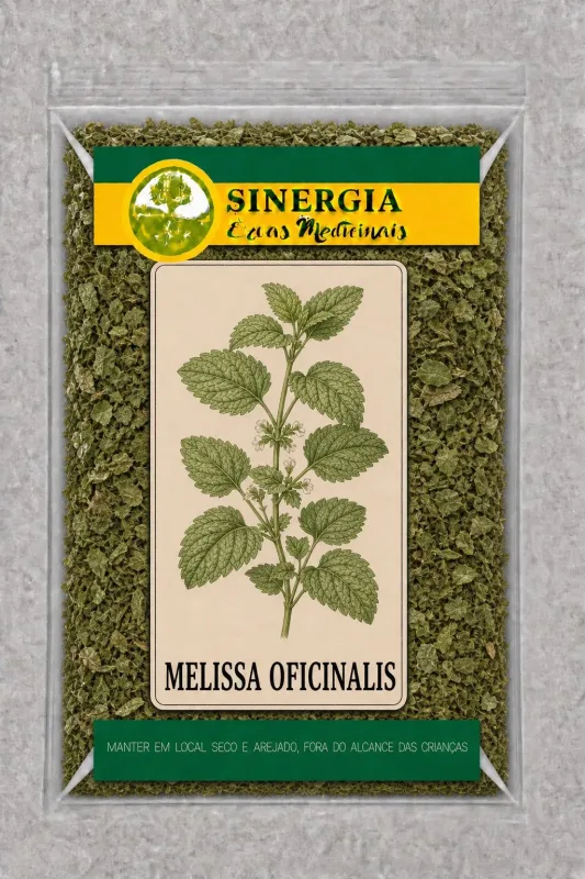 MELISSA OFICINALIS 50G - Sinergia Ervas Medicinais