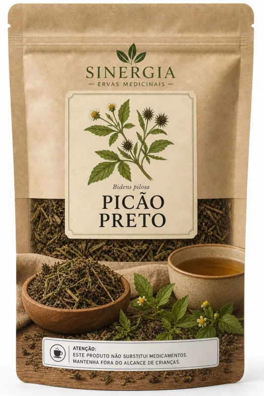 PICAO PRETO 50G - Sinergia Ervas Medicinais