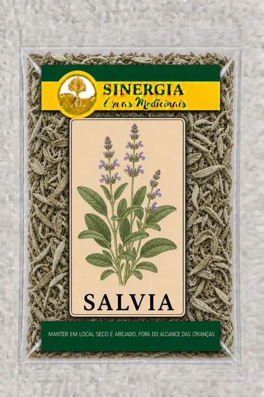 SALVIA 50G - Sinergia Ervas Medicinais