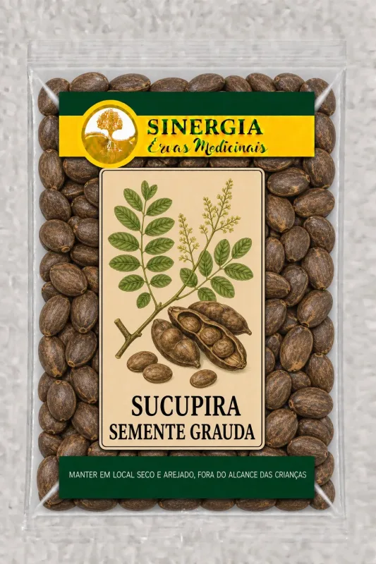SUCUPIRA SEMENTE GRAUDA 50G - Sinergia Ervas Medicinais
